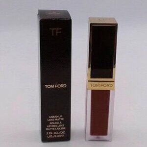 Tom Ford Liquid Lip Luxe Matte - #123 Devoted 6ml/.2 Oz, BNIB